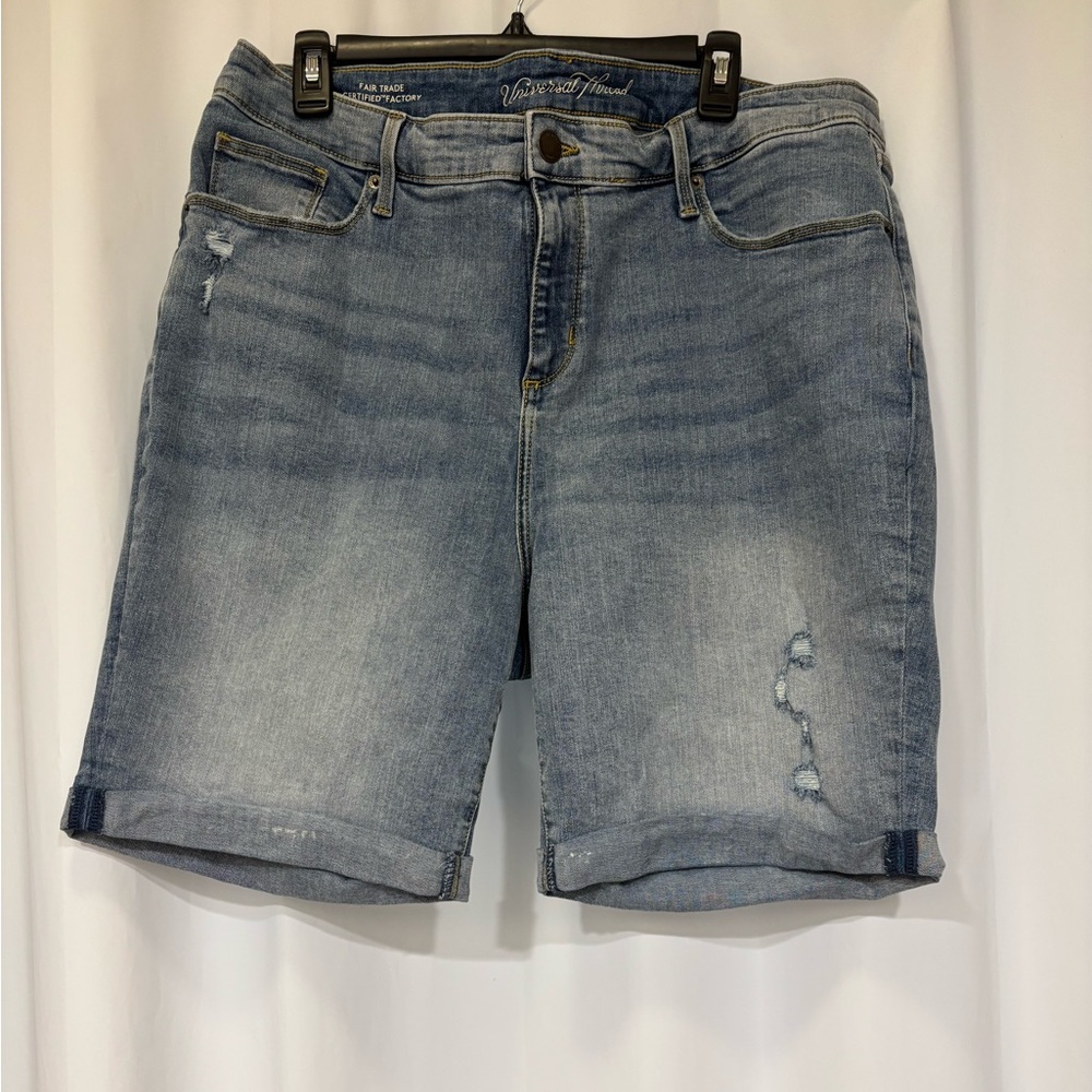 Universal Thread Midi Denim Shorts